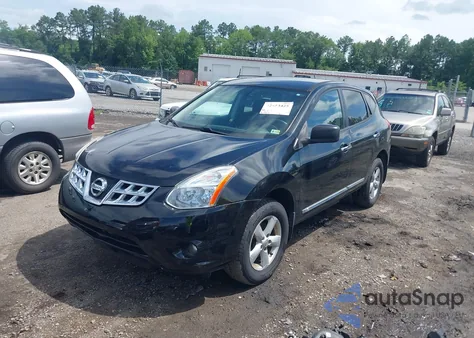 2012 Nissan Rogue S из США, поврежденный, VIN JN8AS5MV3CW703051